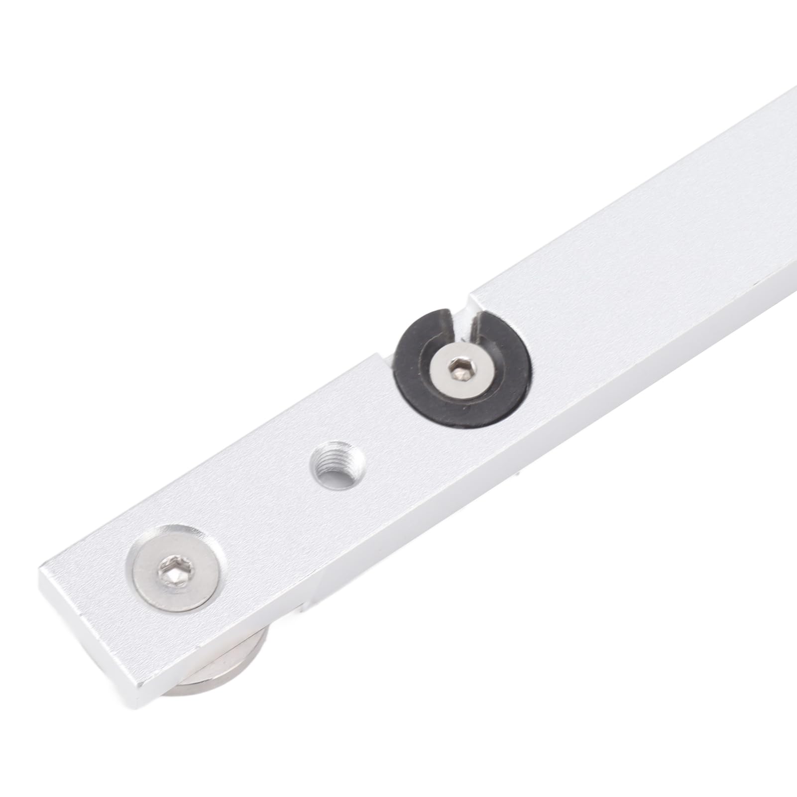Transportador de Ángulos, Regla de Aluminio para Medir Ángulos con Tope, Herramienta de Carpintería para Medición y Marcado