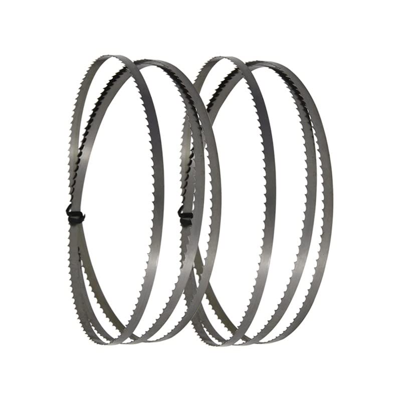 Lames de scie à ruban 1400 mm TPI 6 accessoires de rechange pour machine Charnwood bois 2pcs