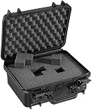 TOMcase Wodoodporna torba zewnętrzna 56 x 43 x 22 cm z pianką rastrową / pianką kostkową; walizka transportowa IP67 (Sahara)