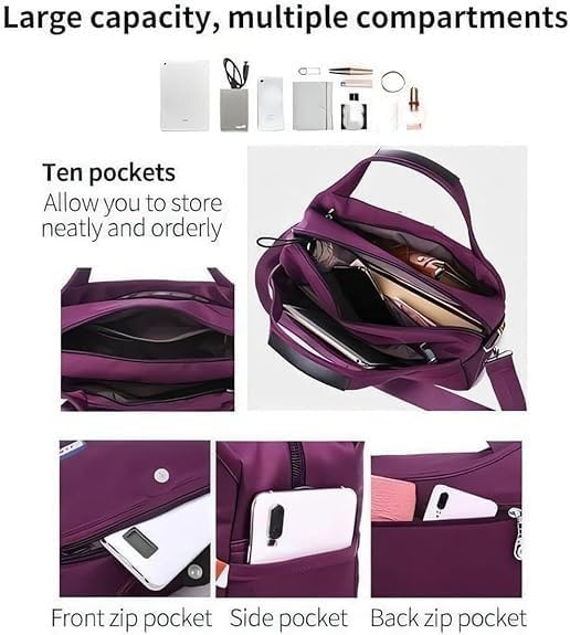 Blaciokamith Soft Side Lightweight Underseat Tote Bag, Blaciokamith Tote Bag2