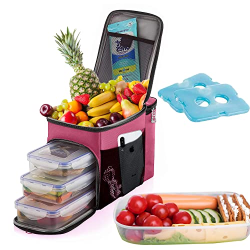 TOP&TOP Insulated Lunch Box and Cooler