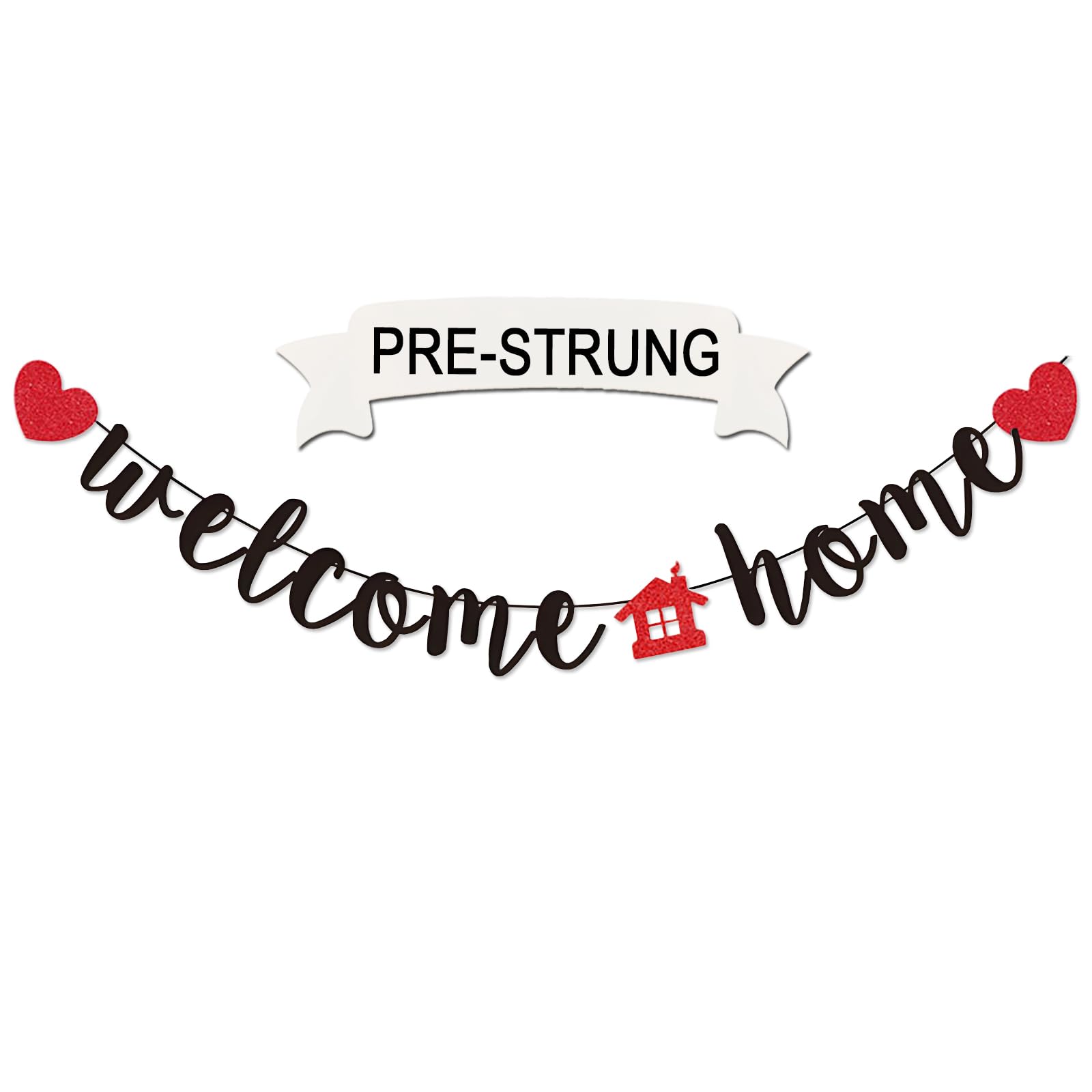amazon-com-black-welcome-home-banner-glitter-welcome-decoration-for-housewarming-military-homecomings-family-celebrations-8-ft-home-kitchen for Welcome Home Banner Free Printable Amazon.com: Black Welcome Home Banner - Glitter Welcome Decoration for Housewarming, Military Homecomings, Family Celebrations - 8 ft : Home & Kitchen for Welcome Home Banner Free Printable