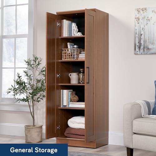 Image of Sauder HomePlus Storage Cabinet / Pantry cabinets, Sienna Oak finish