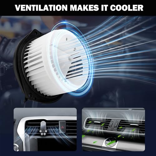 Image of 700107 AC Heater Blower Motor Fan Fit for Chevy Impala Limited 2014-2016, Monte Carlo 2004-2007, Impala 04-13, for Buick Lacrosse 05-09, for Pontiac Grand Prix 04-08, 22754990 GM3126119