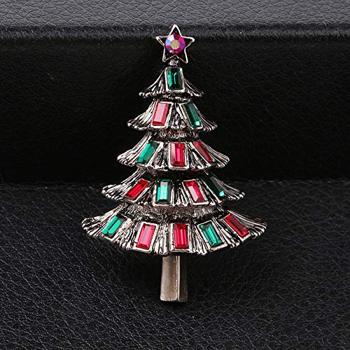 Wansan albero di natale spilla perno multicolor