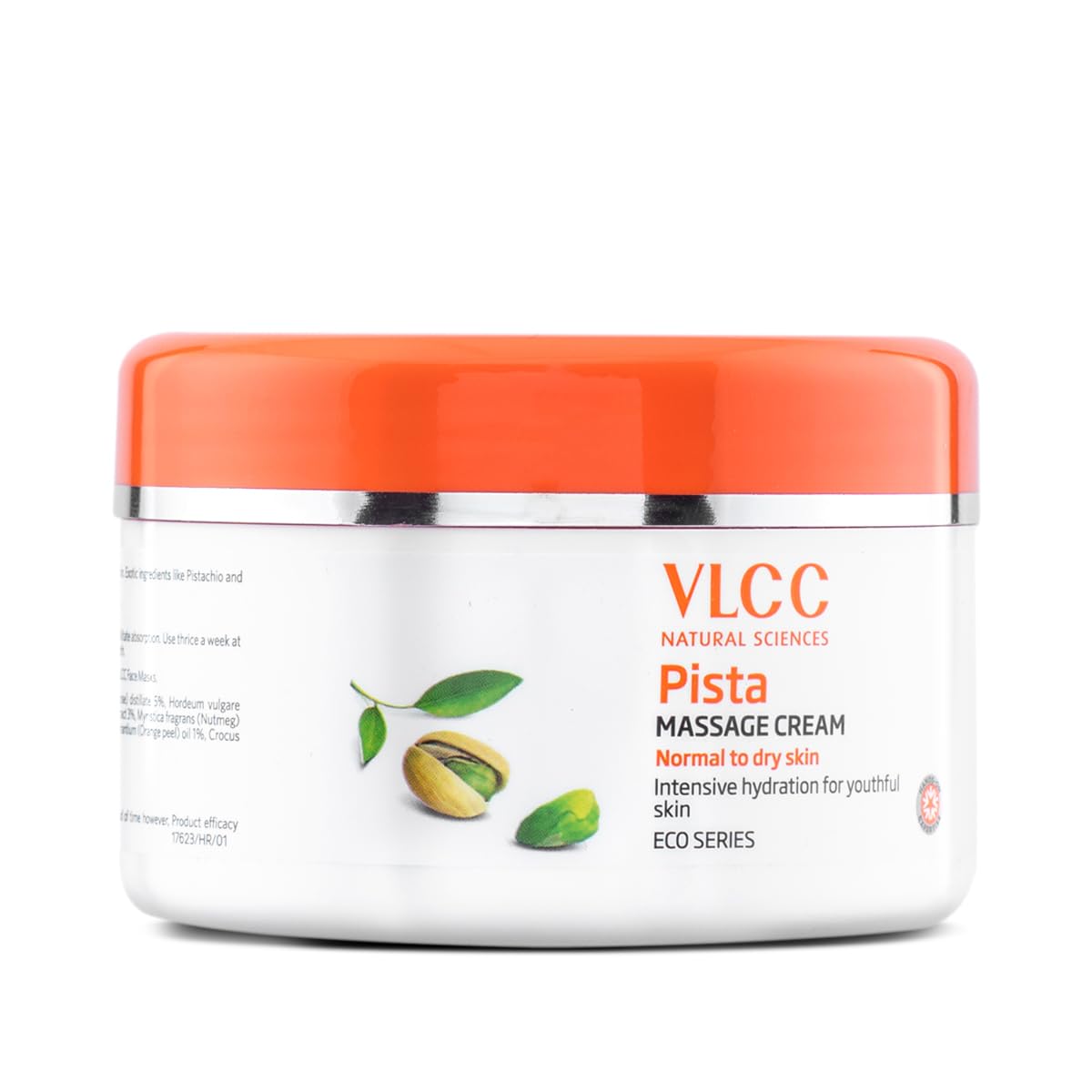 VLCC Pista Massage Cream - 200g | For Intensive Hydration and Radiance | Power of 10 Natural extracts | Anti-Aging Properties | Boost Collagen and Provides Bloom and Radiance.