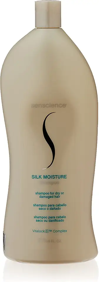Shampoo Silk Moisture 1L, Senscience 1000ml - NOVA EMBALAGEM, Branco