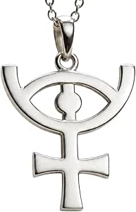 Osiris Necklace, 925 Sterling Silver Ancient Egyptian Symbol Pendant