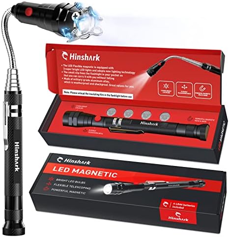 Hinshark Gifts for Men Him Dad, LED Magnetic Tool, Easter Gifts f...