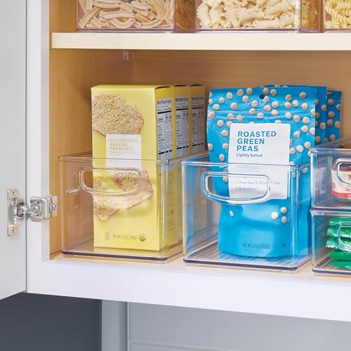 iDesign Nesting Pantry Bin for Kitchen Cabinet, Countertop, Fridge, and Freezer - Clear by iDesign - Used condition - Image 2