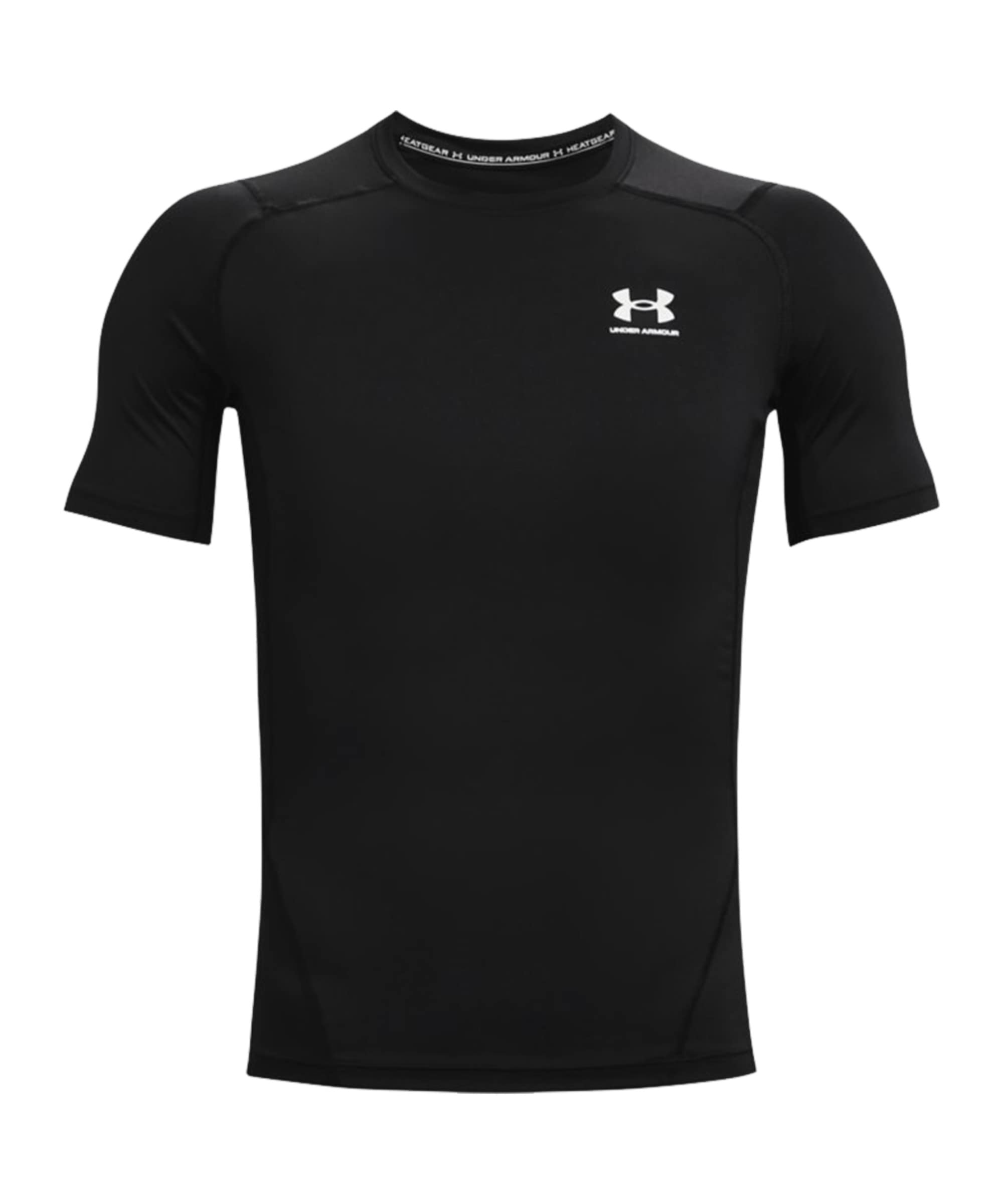 Under Armour Mens UA HG Armour Comp SS, short-sleeved sports t-shirt for men, comfortable and lightweight gym clothes for workouts