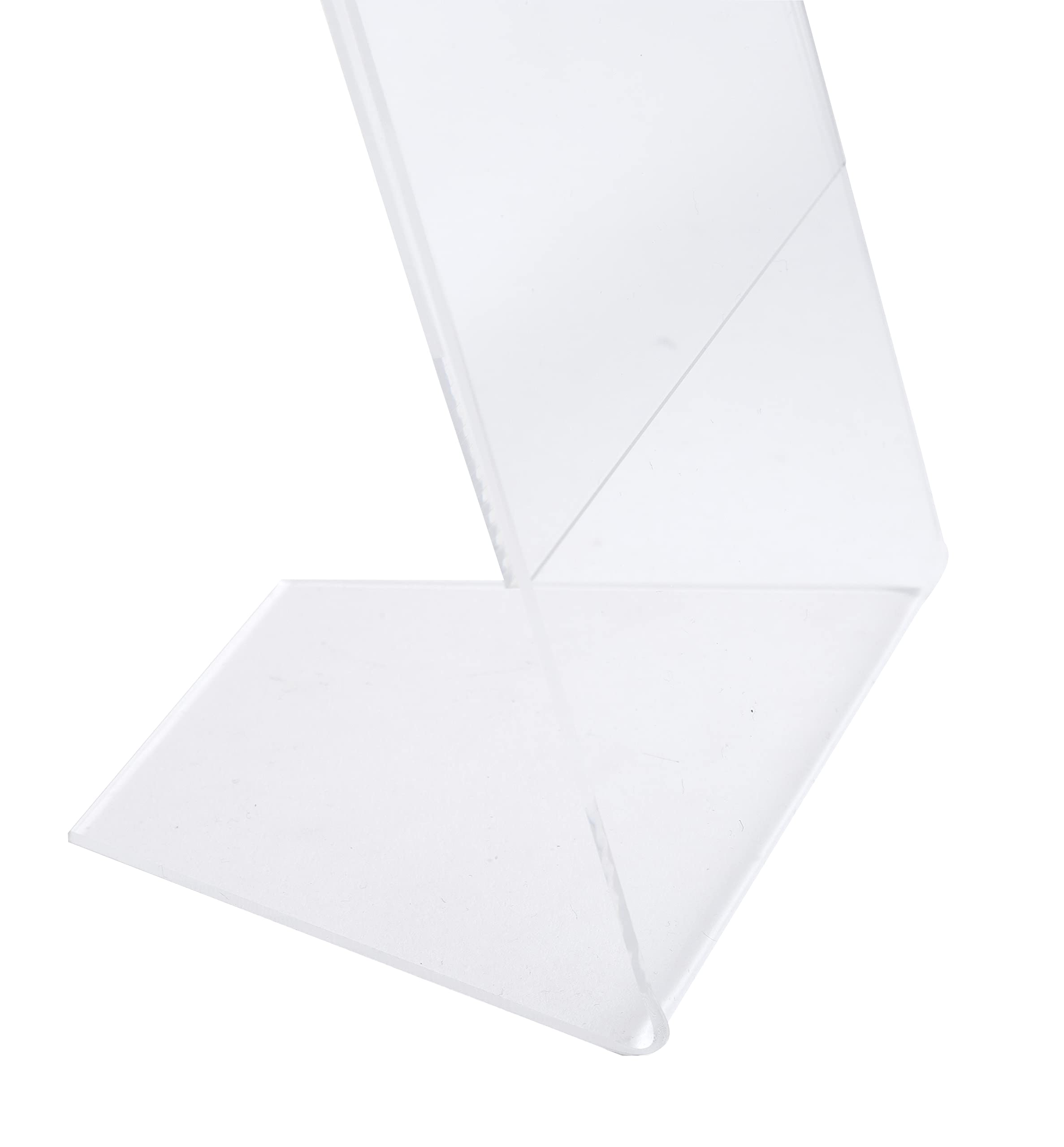 Exacompta - Ref. 813058D – Karton mit 10 vertikalen Sichtmappen, A3 – Maße Prof 53 x Breite 19 x Höhe 0,3 cm – PMMA (Acryl) für Fotos, Werbung, Speisekarten Restaurants, Hotels – Kristall