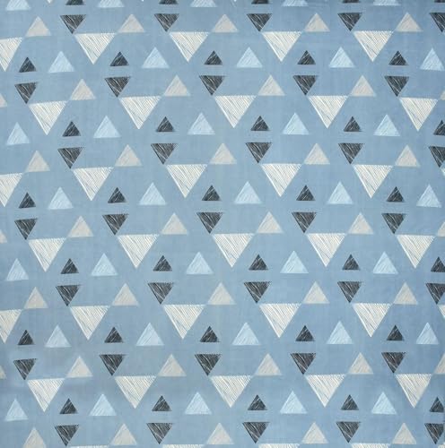Image of Jashan Super Soft Glace Cotton Fabric 300 TC All Around Elastic Fitted Elegent Design King Size Double Bed Bedsheet with 2 Pillow Covers Fits Upto Mattress of 10 Inche,Size-72 x 78 x 10 Inche-SkyBlue