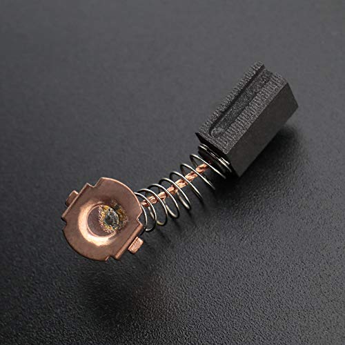 Image of Create idea 2 Pairs Of Angle Grinder Carbon Brushes 12X8X5mm Compatible With WS125 Black & Decker G720 Power Tools Replacement Parts
