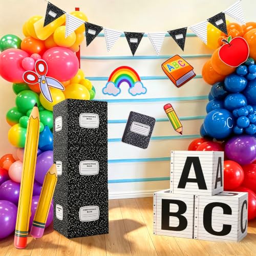 15 Pcs Giant Back to School Decorations Classroom Theme Party Photo Props - image 7
