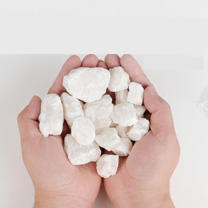 Naturalne kryształy luzem Naturalne Alabaster Kryształowe Ozdoby z Kamienia Szorstkiego Kamienia, Próbki mineralne, Dyfuzor aromaterapii, Kamień rozmagnesowujący, Kamienie lecznicze żwiru(1,5