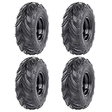 ZXTDR Set of Four 145/70-6 14x6-6 ATV Tires Wheels with Rims | Tubeless Tire for Go Kart UTV Quad...