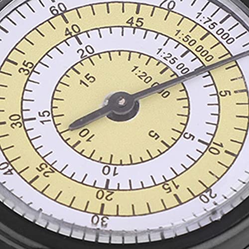 Kartenmessgerät Mini Opisometer Map Range Finder Entfernungsrechner Tools Cam Karte Messuhr Kompass Entfernungsmesser Meter Canculator Tool Multifunktions für Camping Wandern Radfahren