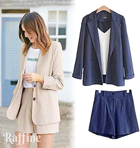 Amazon Co Jp レディース セットアップ ジャケット パンツ コーデセット 無地 ツーピース T ファッション