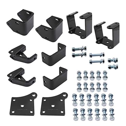 EZGO Golf Cart Electric TXT/Medalist 4" Block Golf Cart Lift Kit 1994.5-2001.5 by LAFORMO