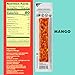 Solely - Organic Mango Fruit Jerky - 5 Individually Wrapped Fruit Strips - Fruit Leather Made from Dried Fruits - Healthy Snacks, Vegan - 0.8oz (23g)
