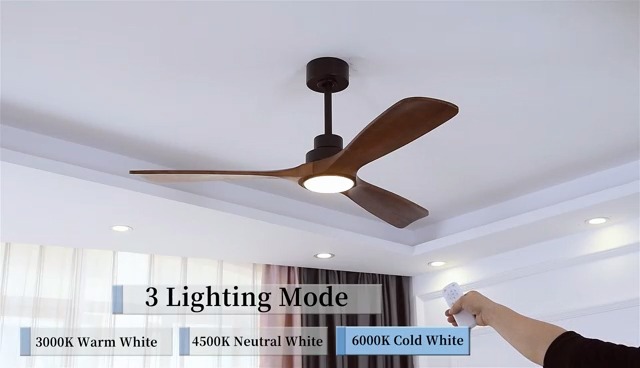 扇風機　ブラント　what not bush de brunt ワットノット Amazon.com: POPFAN 42 Inch Flush Mount Ceiling Fans with 5