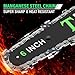 Tietoc Chainsaw 6 Inch Mini Electric Chainsaw Cordless Battery Powered, Hand Held Saw for Wood/Trees Trimming, Tools for Household and Garden, Chain Saw Gift for Men Dad Husband Fathers Gardener 2025