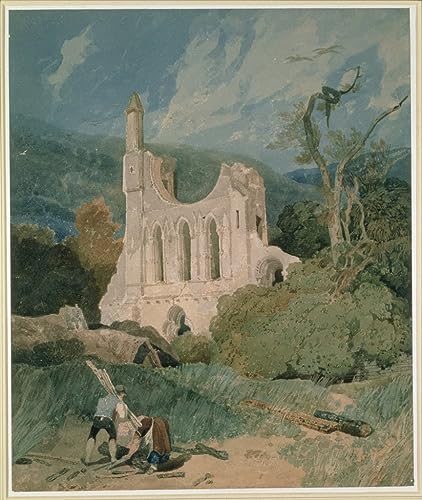 Peinture sur toile Nordique Byland Abbey pour créer un cocon zen dans votre chambre
