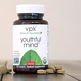 Maharishi Ayurveda - Youthful Mind Mind & Memory Management Herbal Supplement | Supplementation to Sharpen Short & Long-Term Memory | Support Your Ability to Learn & Recall (120 Tablets-500mg)