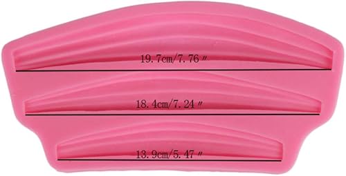 Miniatura 2 de Tamaños Vintage Swag Cake Border Wedding Palace Riband para pasta de azúcar, pasta de goma, molde de silicona DIY caramelo de chocolate, fondant,