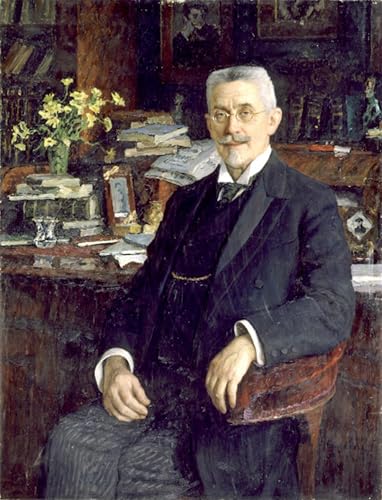 Tableau Toile Portrait Bogdanov Belsky pour Habiller un Grand Mur Vide avec Élégance