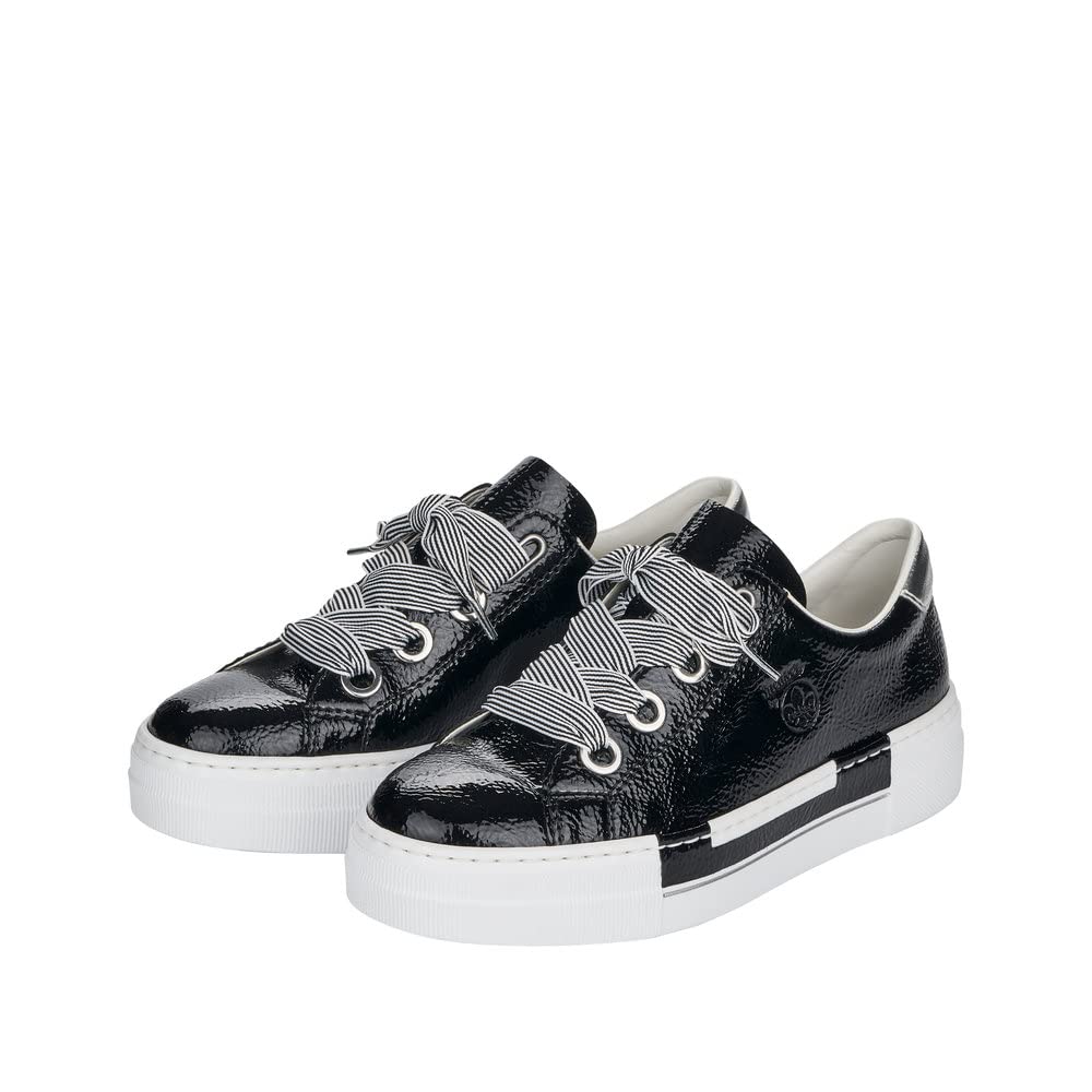 Rieker Damen Sneaker N49A2, Frauen Schnürhalbschuhe
