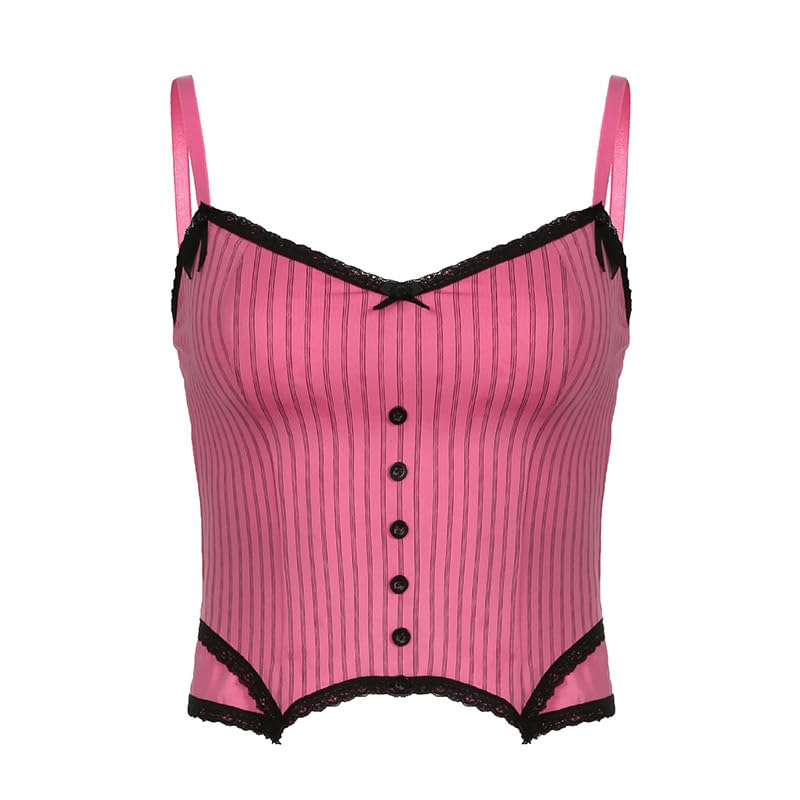 トップス VINTAGE RIBBED CORSET TOP_SLEEVELESS 51G65ziPeYL.jpg