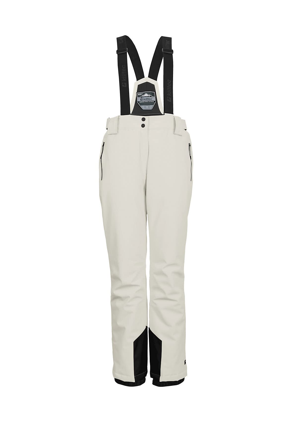 Killtec - Ksw 249 Wmn Ski Pnts, Pantaloni Funzionali da Sci con Bretelle Rimovibili, Protezione Bordi e ghetta antineve Donna