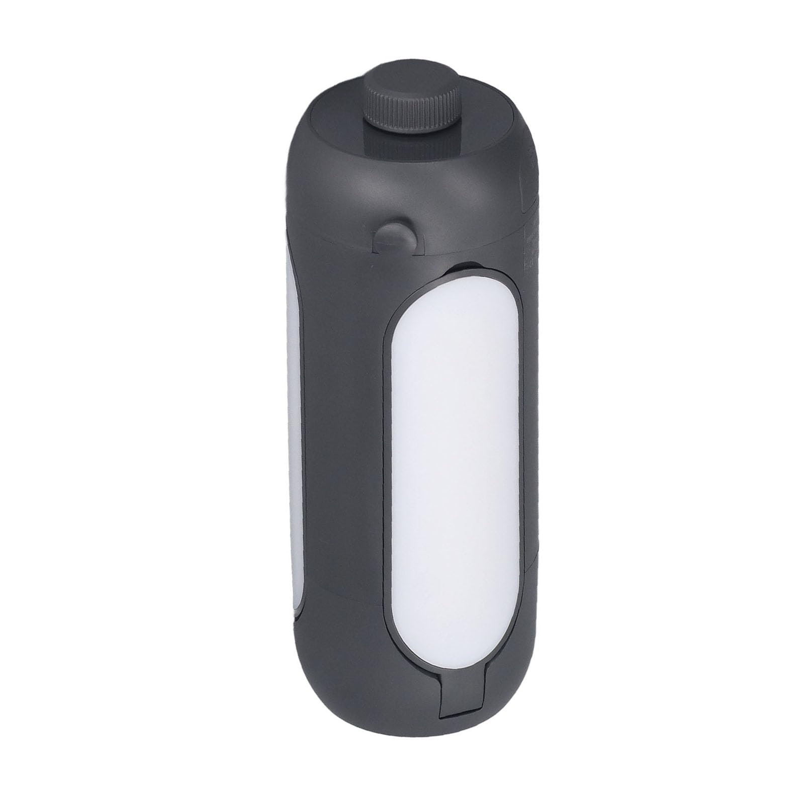 Fafeicy Lanterna da Campeggio Ricaricabile da 10000 MAh con 4 Pannelli Luminosi Regolabili 720LM Dimmerabile USB Power Bank Portatile per Campeggio Escursionismo Emergenza (Grigio scuro)