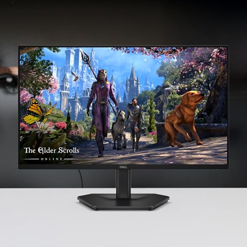 Image of Dell SE2725HG 27 inch FHD IPS Gaming Monitor, 200Hz Refresh, 3side narrow bezels, 1ms GtG, AMD FreeSync Premium, HDR 10, 300nits, 1000:1 Contrast, 99% Srgb, Tilt, 2*HDMI 2.1 TDMS(supports HDMI VRR),DP 1.4