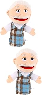 BESTOYARD 2 Pçs Fantoche De Mão De Personagem Fantoches De Mão Para Fantoches Infantis Boneca Luva De Pelúcia Fantoche Ventríloquo Fantoches De Mão Para Adultos Fantoches De Mão Para