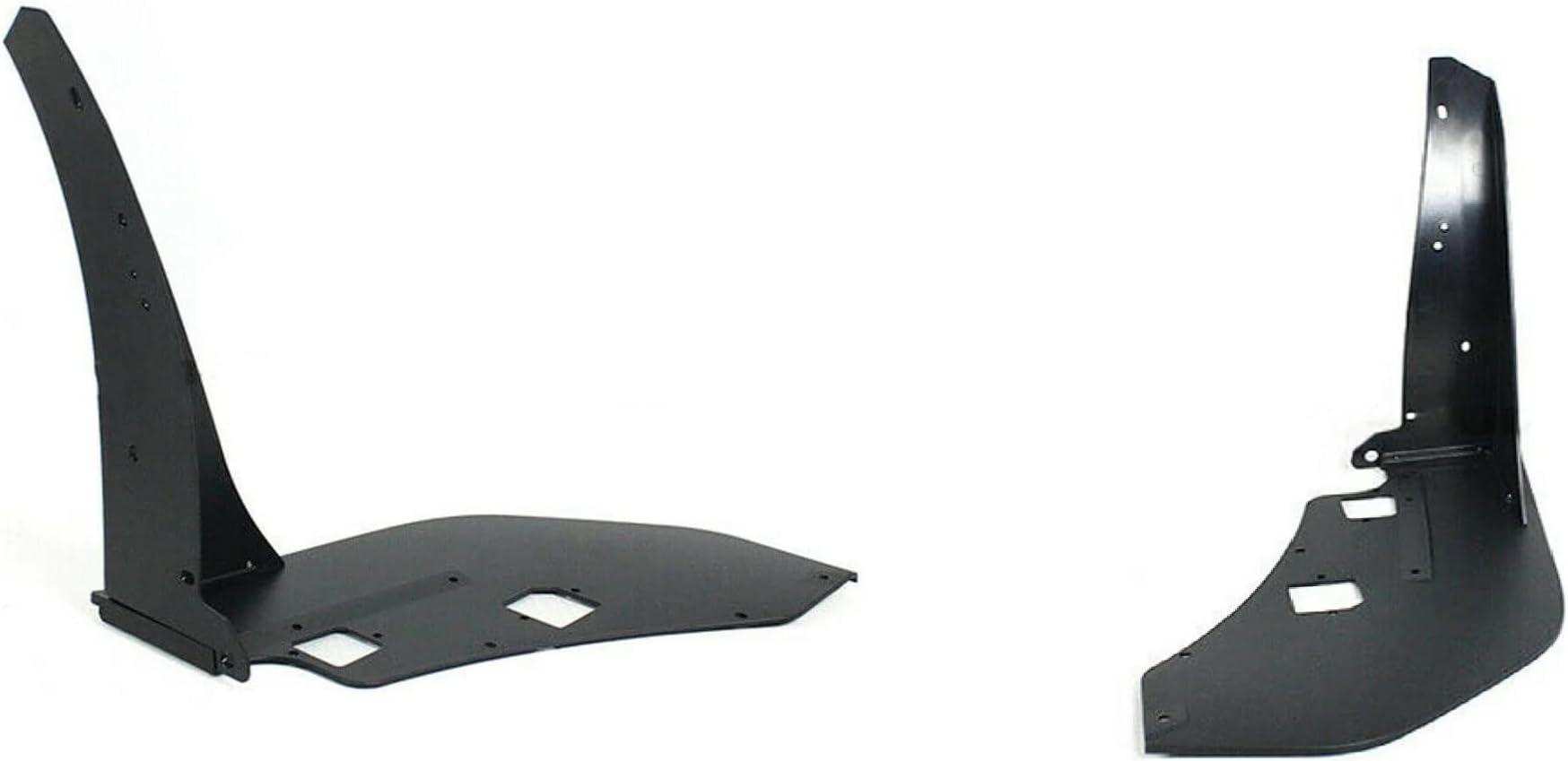 Front Bumper Corner Spoiler Winglet Splitters For Mustang 2015-2021 GT500 Style Matte Balck ABS Front Bumper Splitter Lip