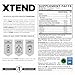 Xtend XTEND Original BCAA Powder 7g BCAA and 2.5g L-Glutamine, Sugar Free Post Workout Muscle Recovery Drink with Amino Acids for Men & Women, 30 Servings