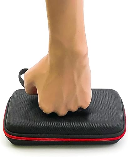 Miniatura 4 de Bolsa de almacenamiento portátil para RG351PRG351MRG350M, funda de transporte de viaje EVA con diseño de rejilla interna, a prueba de golpes, a