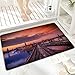 Produktbild Badematte, rutschfest Waschbar Badezimmerteppich 60x100 cm,Sonnenuntergang, Gamla Stan, Stockholm, Schwed,Badvorleger mit Wasserabsorbierenden, Weichen Mikrofasern für Badewanne, Dusche und Badezimmer