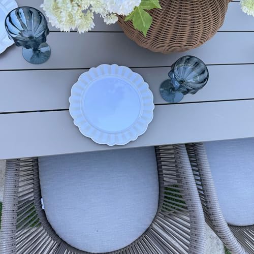 Image of PURPLE LEAF Patio Dining Set for 8 with 62.99 inch x 77.17 inch Table Champagne
