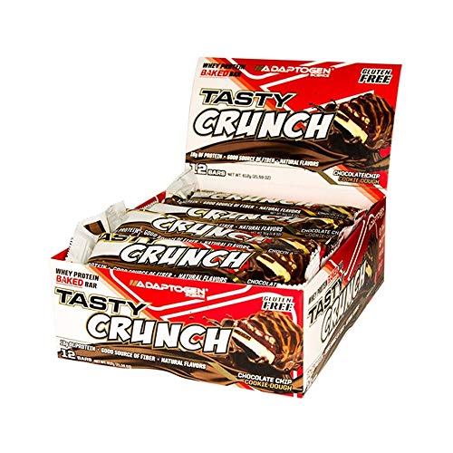 Tasty Crunch Protein Bar (cx c/ 12 unidades) - Adaptogen Science