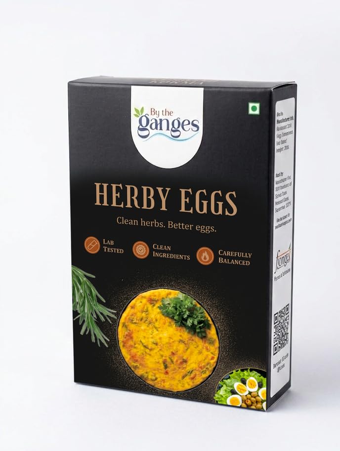By The Ganges Herby Eggs Spice Blend| Gourmet Spice Blend for Omelette, Scramble & Boiled Eggs-image-2