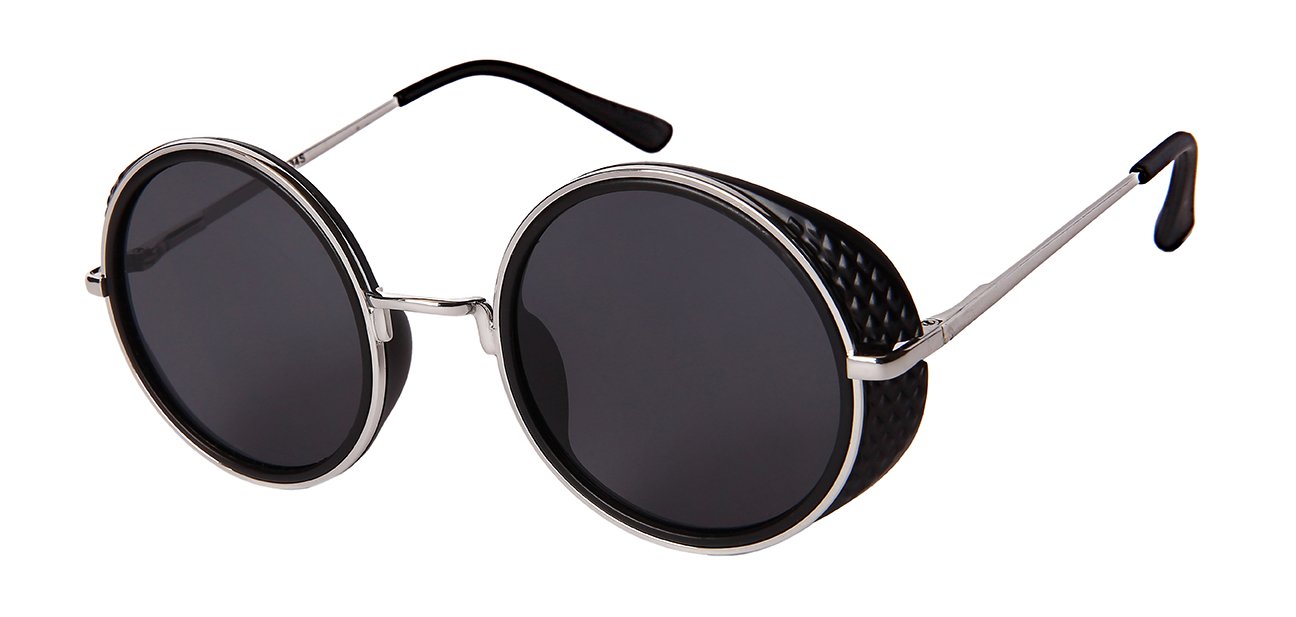 EDGEIWEARRound Studio Cover Flat Lens Sunglasses 25134S-FLSD