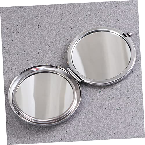 Espejo compacto redondo doble cara Baluue para maquillaje miniatura 6