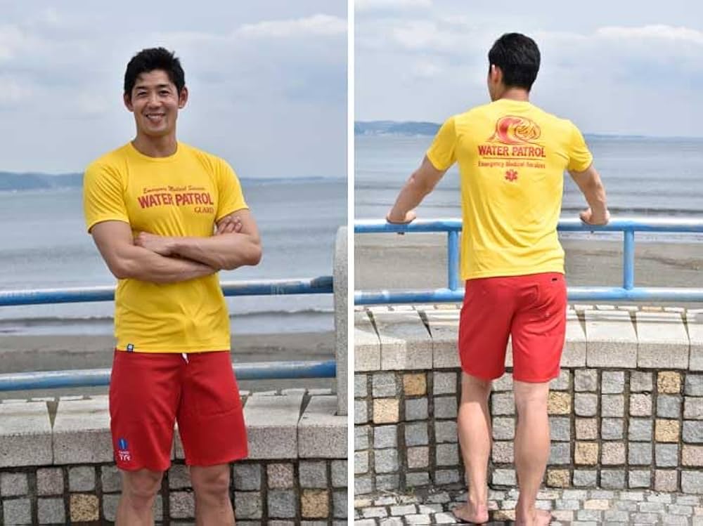 SURF PATROL ライフセービングシャツ Mサイズ SURF PATROL ライフセービングシャツ Mサイズ 美品 非売品 SHIPS