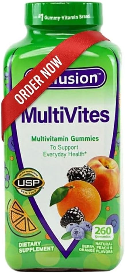 Multivites Gummies 260 ct, Support Everyday Health - (Pack of 1)