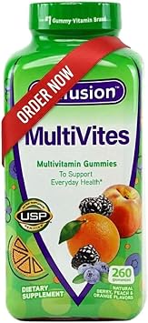 Vitafusions Multivites Gummies 260 ct, Support Everyday Health - Pack of 1