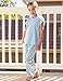 Arshiner Pajamas for Girls Short Sleeve Long Pants Pjs Cute Soft Sleepwear Lounge Sets Blue 5-6 Years